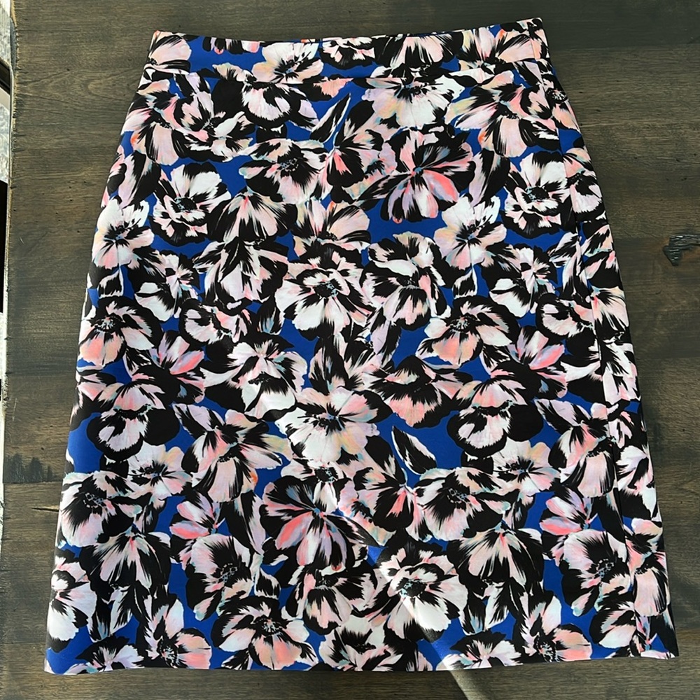 Jcrew Floral 6p A-Line skirt